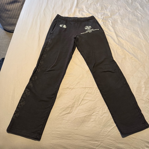 Chrome Hearts Black Sweatpants - Picture 1 of 6